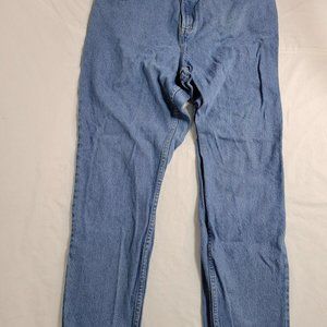 Delta Blues Jeanswear Blue Denim Jeans - Burke - Women's Size 18W Tall - Vintage